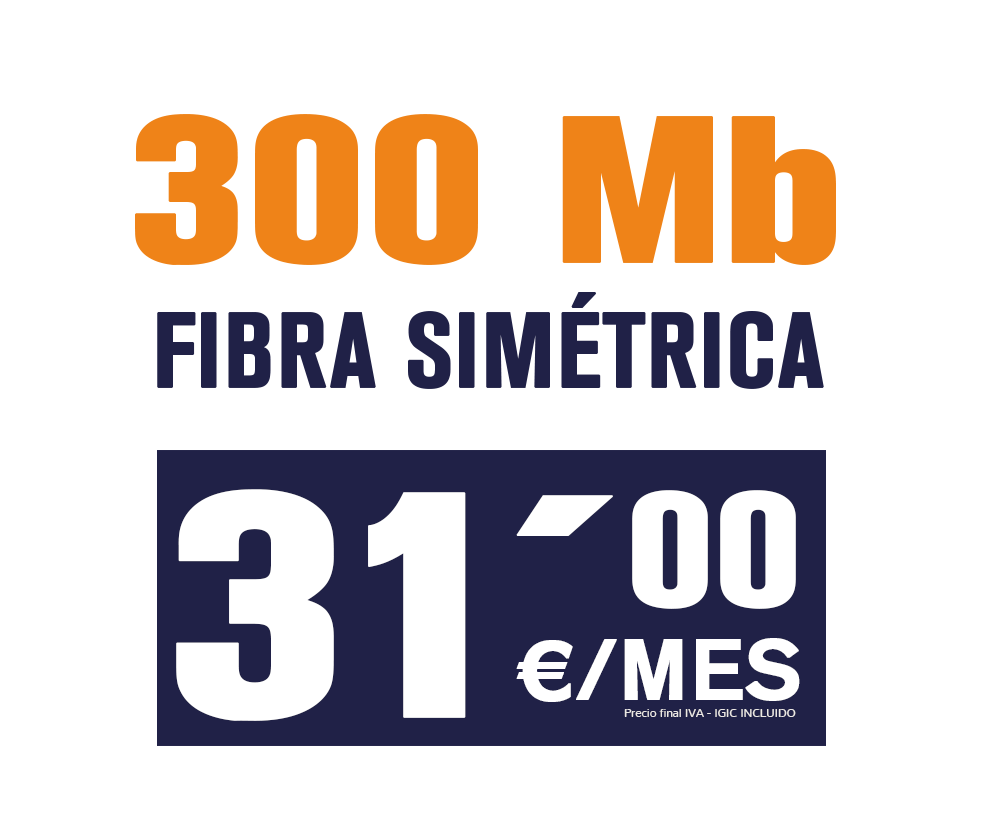Fibra 300 MB