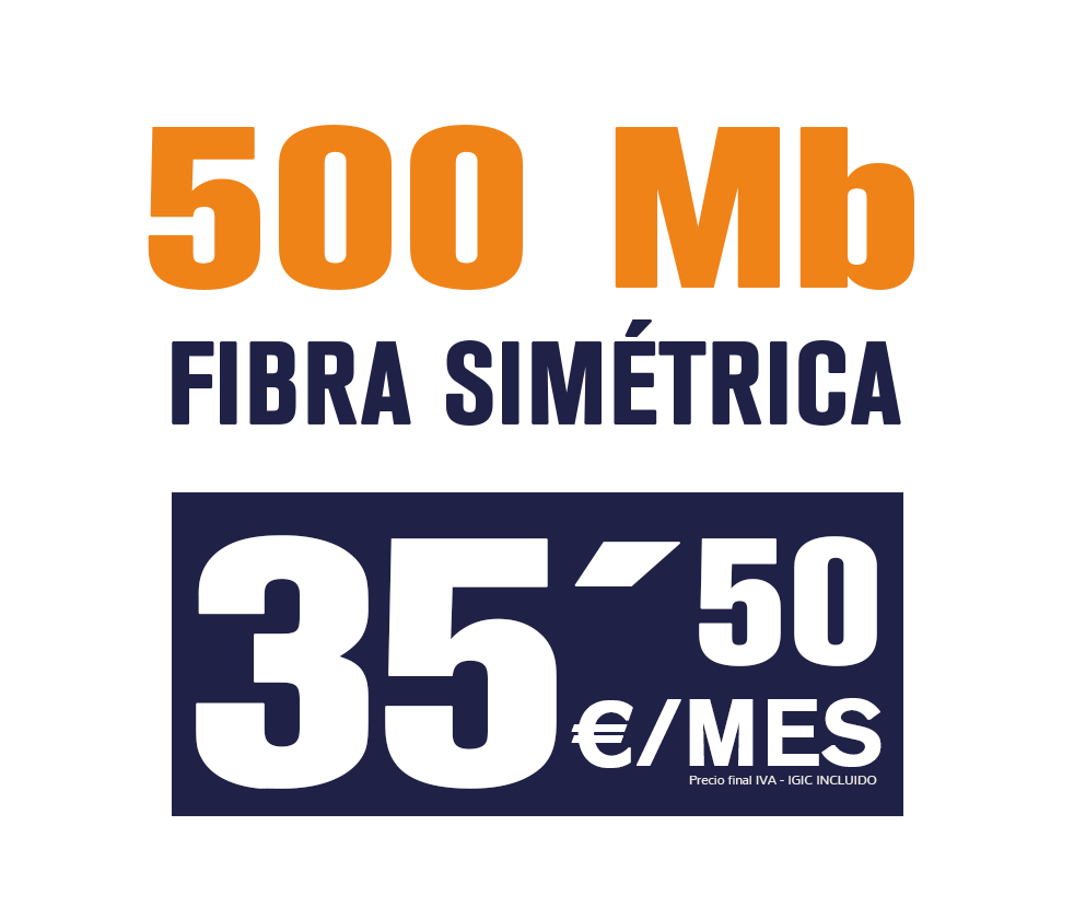 Fibra 500 MB
