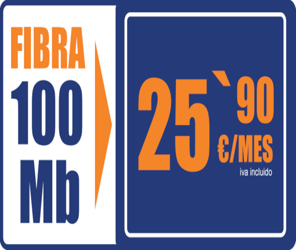 Fibra 100 MB