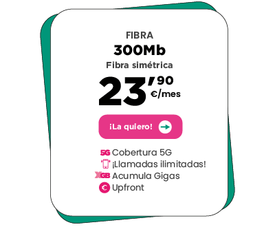 Fibra 300 MB