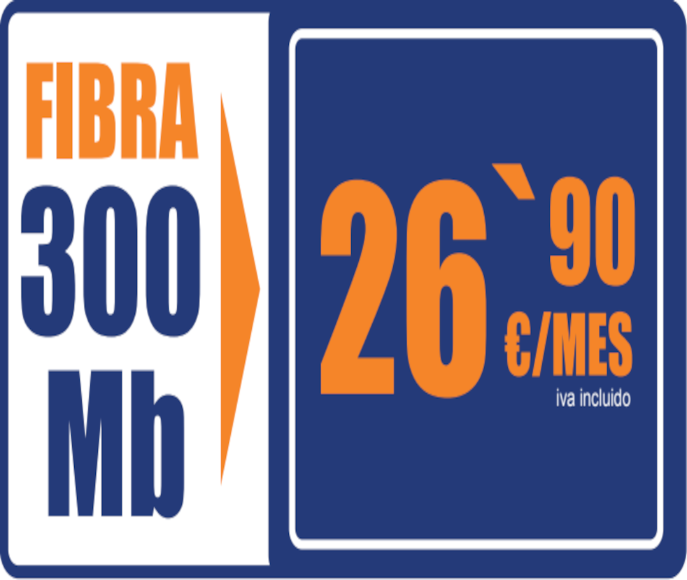 Fibra 300 MB