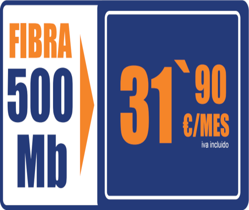 Fibra 500 MB